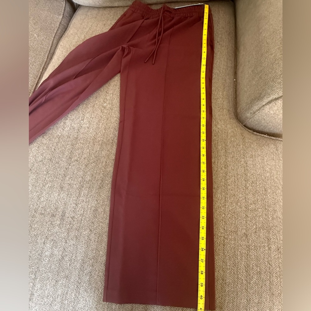 NWT Athleta Wide Leg Pants - Rust - Picture 10 of 11